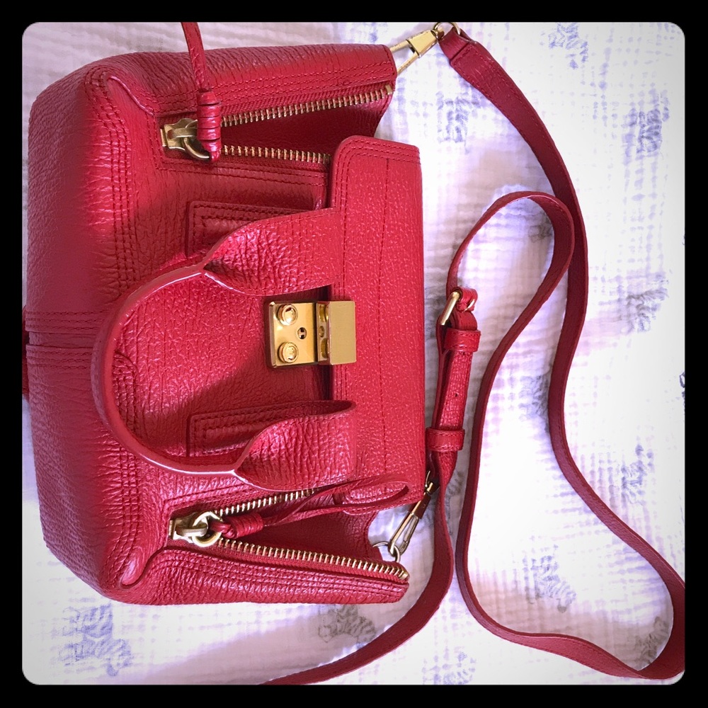 3.1 Phillip Lim Pashto Bag in Red